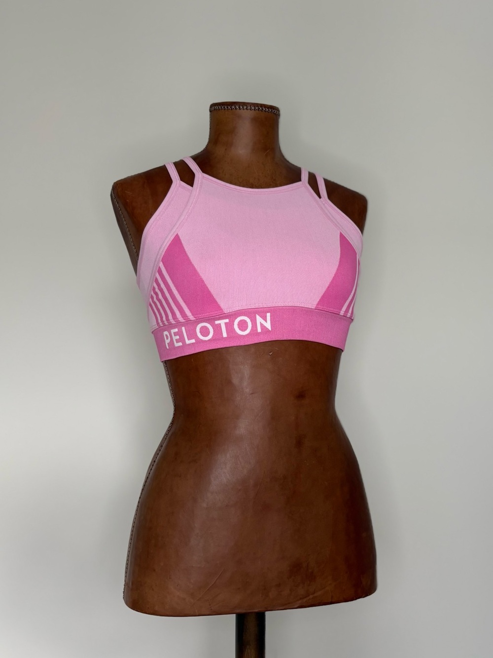 Peloton Double Layer Seamless Bra in Pink